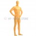 Full Body Orange Lycra Spandex Bodysuit Solid Color Zentai  suit Halloween Fancy Dress Costume 